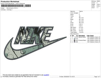 Nike Berserk Embroidery File 4 size