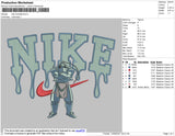 Nike Fulmeta Embroidery File 4 size