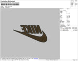 Nike Mirror Embroidery File 4 size