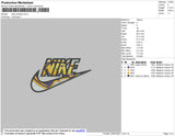 Nike Pointers Embroidery File 4 size