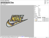 Nike Pointers Embroidery File 4 size