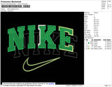 Nike Shadow Embroidery File 6 Size