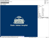 Oasis Embroidery File 4 size