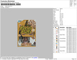 Reeses Puffs Embroidery File 4 size
