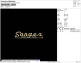 Sanger Embroidery File 4 size