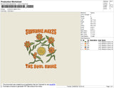 Sunshine Makes Embroidery File 4 size