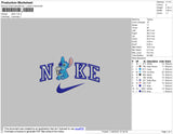 Nike Stitch Embroidery File 7 size