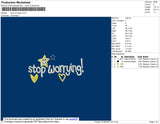 Live In The Moment Embroidery File 3 size 3 File