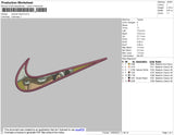 Swoosh Law V2 Embroidery File 4 size