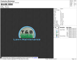 T&B Embroidery File 4 size